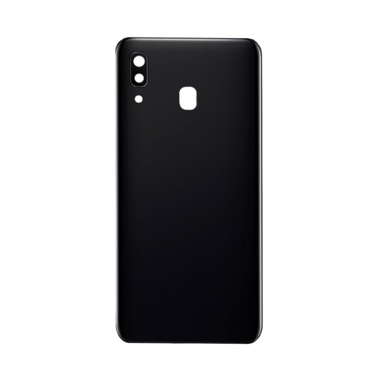 Back Cover with Camera Lens Samsung Galaxy A30/A305 Black Back Cover with Camera Lens Samsung Galaxy A30/A305 Black